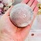 Simple Elegance ~ Pink Amethyst Druzy Sphere On Stand From Brazil 296grams