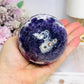 Large Chevron | Dream Amethyst Sphere on Stand 580g