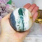 Large Ocean Jasper Sphere on Stand 489g