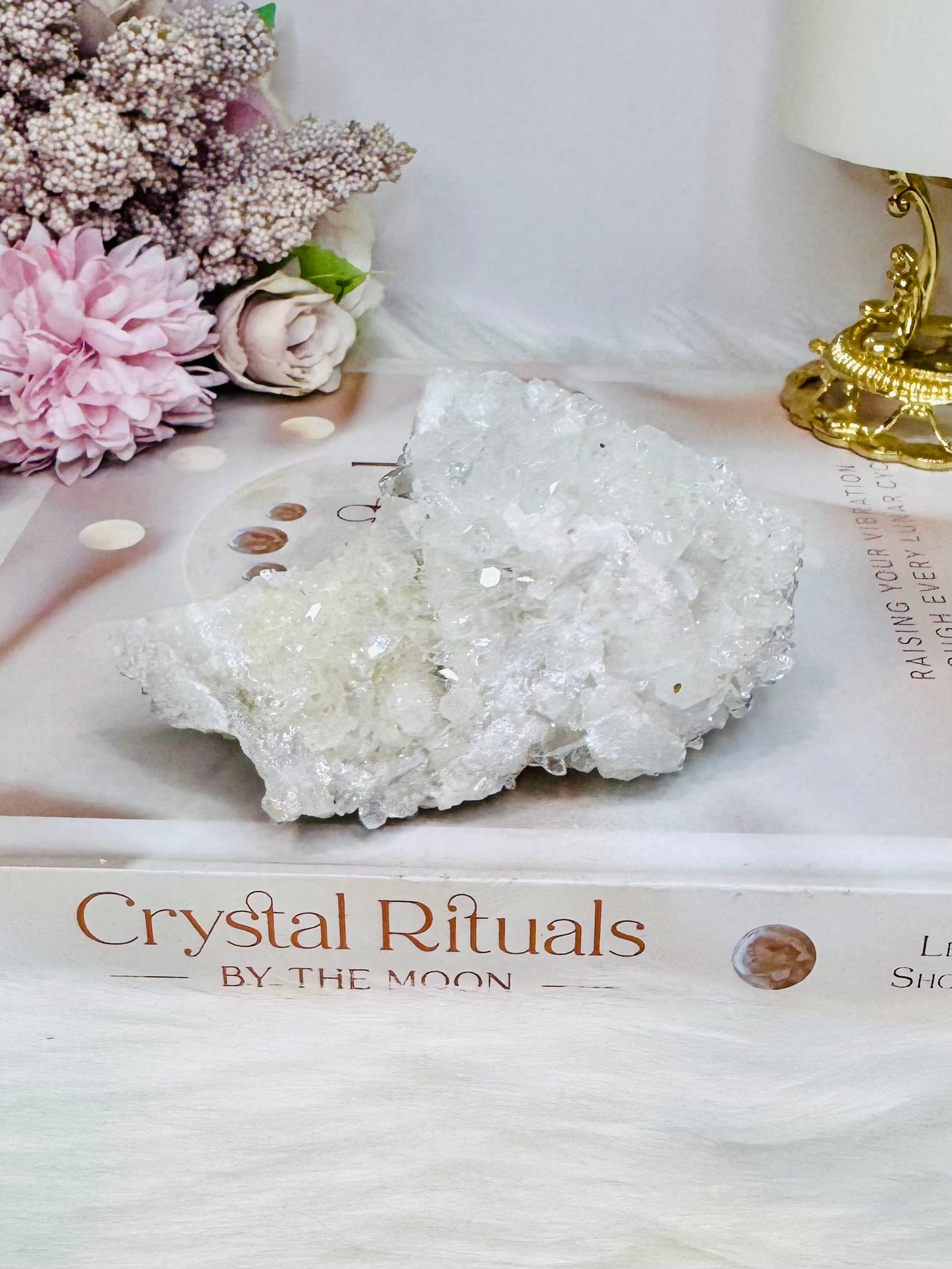 Angel Aura Quartz Cluster 9cm
