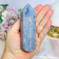 Large Blue Owyhee Opal Tower 11cm