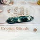 Moss Agate Double Terminated Point 8.5cm