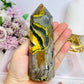 Large Bumblebee Jasper Chunky Tower 13.5cm 370g