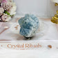 Blue Celestite Cluster Egg 182g