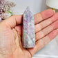Chunky Pink Tourmaline Tower 8cm