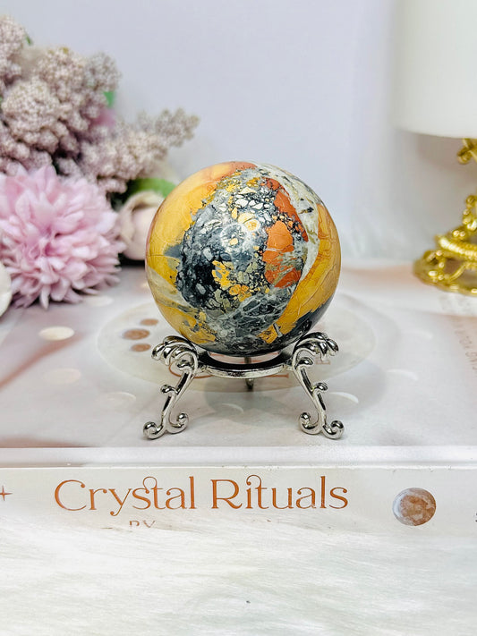 Maligano Jasper Sphere on Stand 227g