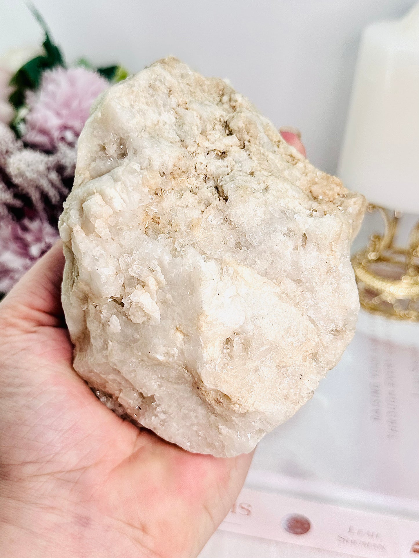 A Master Healer ~ Gorgeous Large 621gram Clear Quartz Cluster Freeform From Brazil