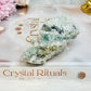 Cubed Blue Fluorite on Matrix 144g