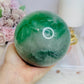 Huge Green Fluorite Sphere on Stand 1.95KG