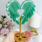 Green Aventurine Heart on Stand 19cm