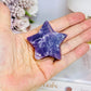 Lepidolite Carved Star 5cm