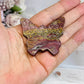 Ocean Jasper Butterfly 4.5cm on Stand