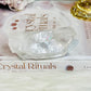 High Grade Clear Quartz Cluster Point with Rainbows 9cm