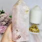 Large Chunky Pink Amethyst Druzy Tower 17cm 1.16KG