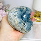 Large Deep Blue Large Chunky Celestite Heart 1.1KG