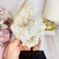 Master Healer ~ Gorgeous Chunky Large 15cm Clear Quartz Cluster | Specimen On Black Stand