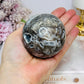 Druzy Sphalerite Sphere on Stand 368g