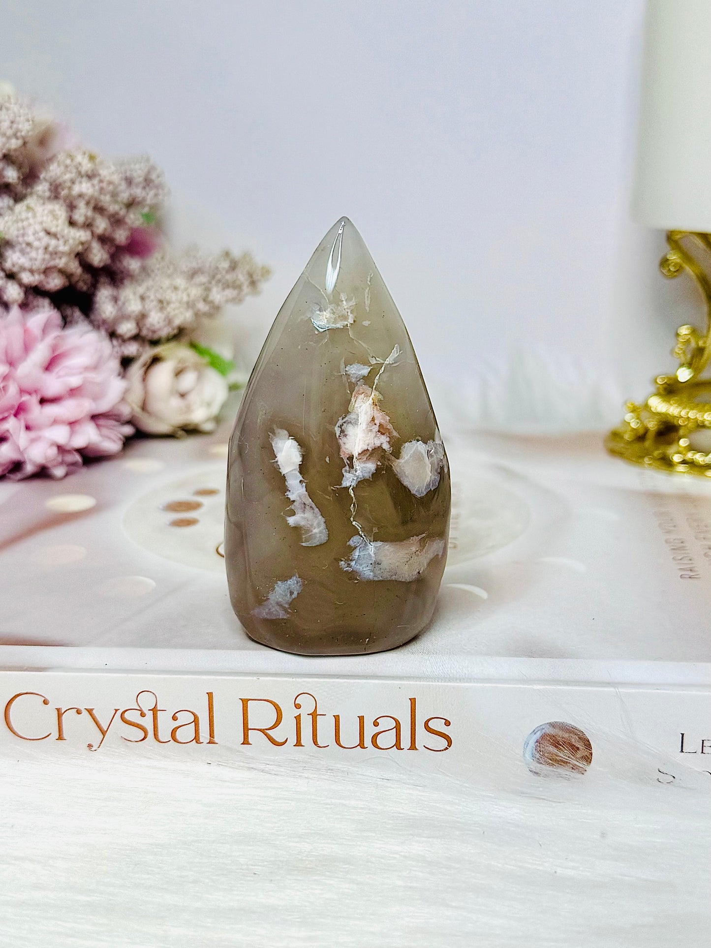 Flower Agate Freeform | Flame 7.5cm