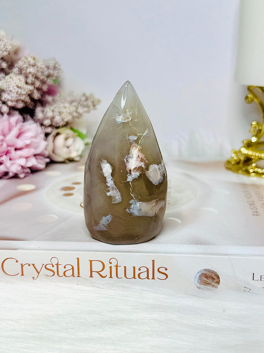 Flower Agate Freeform | Flame 7.5cm