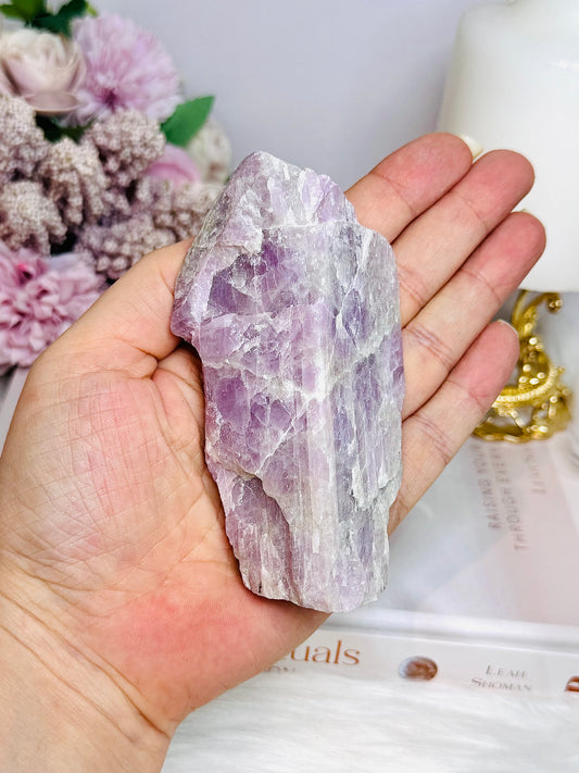 Large Natural Kunzite Specimen 11cm