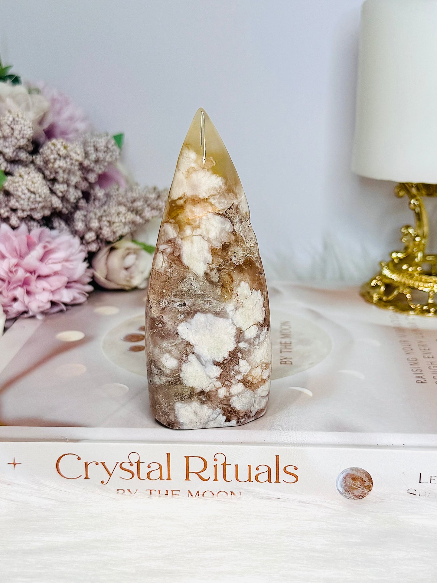 Flower Agate Flame | Freeform 10cm
