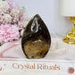 Smokey Quartz Flame | Freeform 8cm