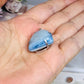 Owhyee Blue Opal Sterling Silver Pendant in Gift Bag