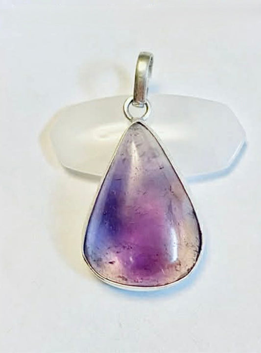 Amethyst Sterling Silver Pendant in Gift Bag