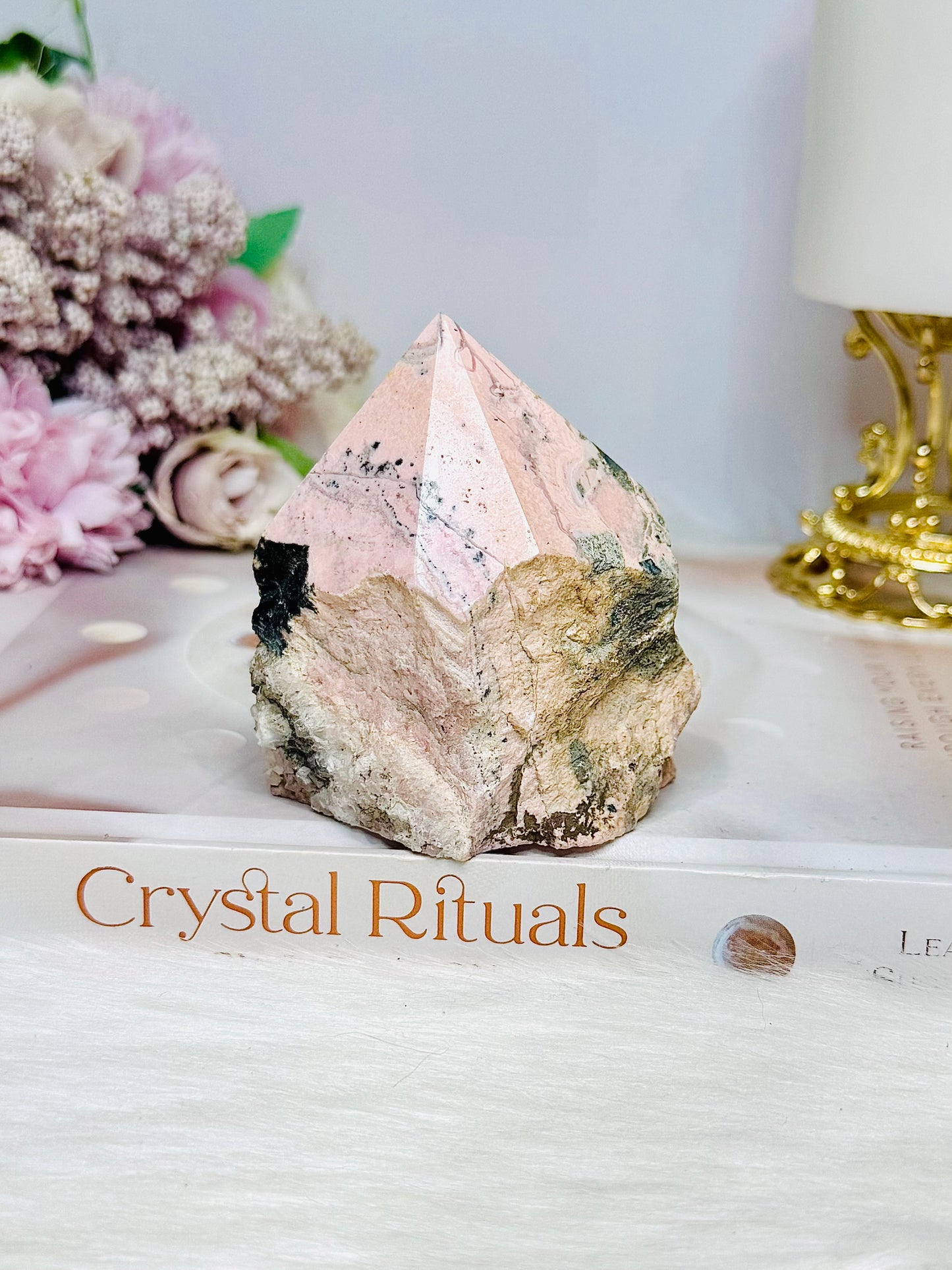 Rhodochrosite Polished Point 330g