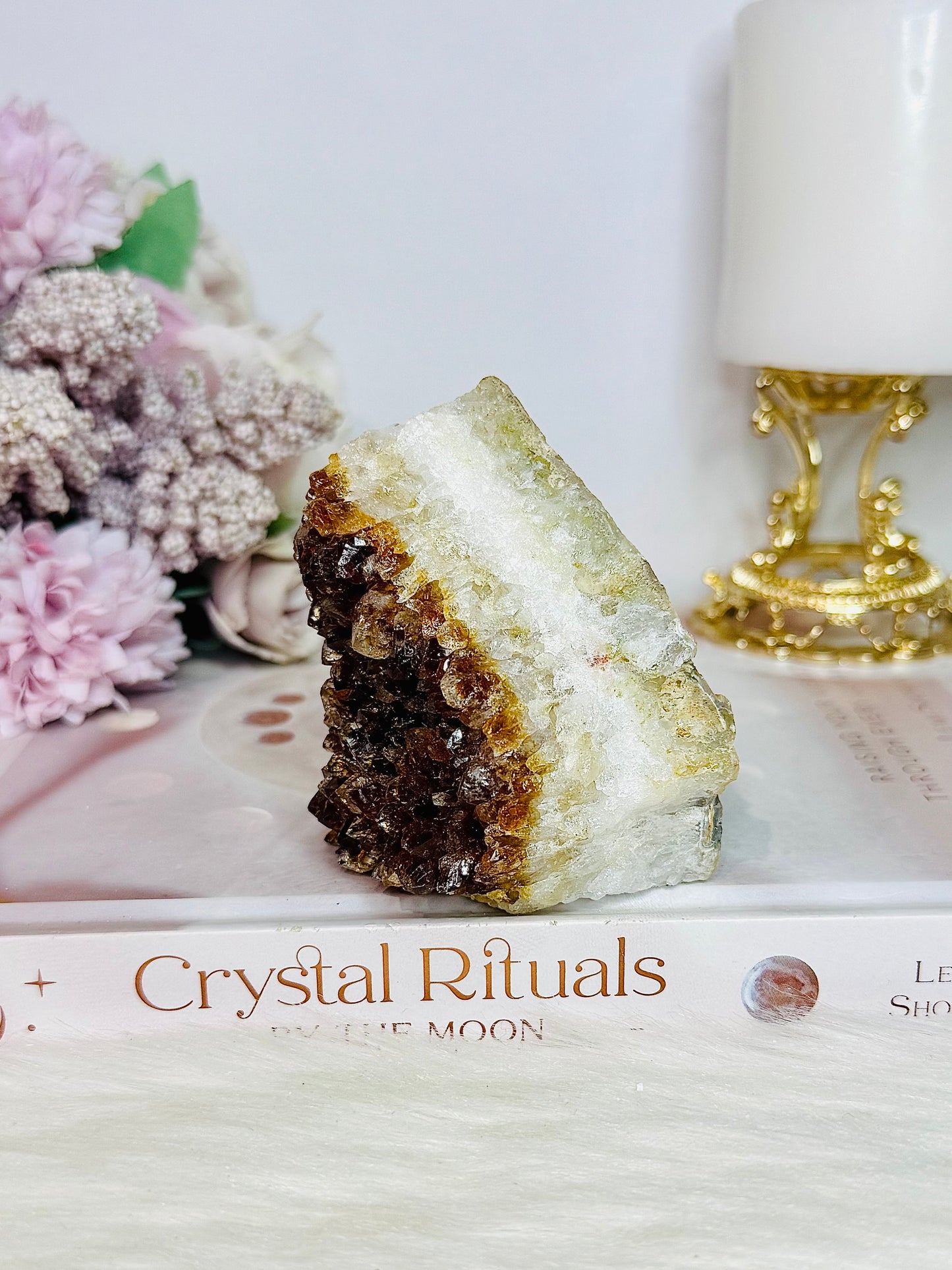 Citrine (Heat Treated) Cluster 267grams