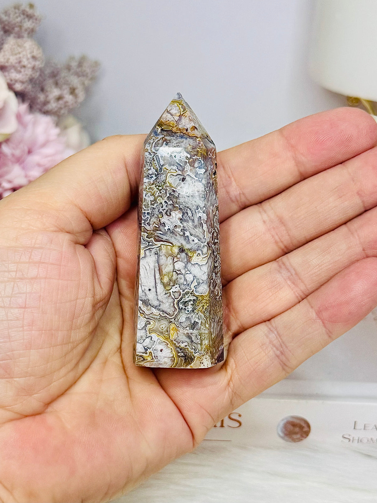 Mexican Agate Tower 7.5cm