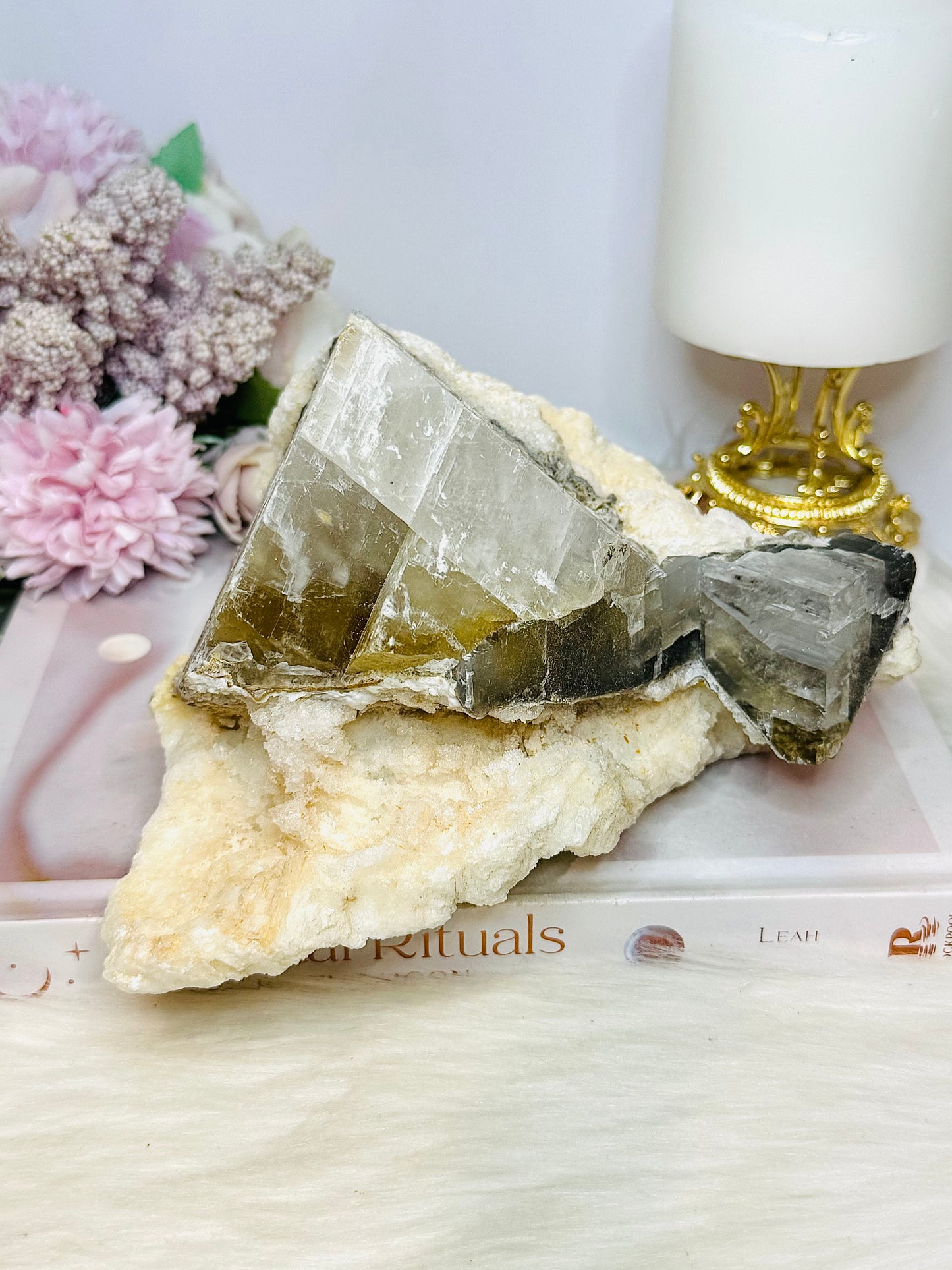 Large Natural Calcite Specimen 1.3KG