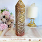 Gorgeous Large 17.5cm Leopardskin Jasper Tower