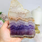 Crazy Lace Amethyst Slab on Stand (slab size 14cm)