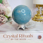 Super Stunning High Grade Natural Trolleite Sphere On Stand 238grams