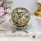 Sakura Agate Sphere on Stand 6.5cm
