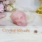 Rose Quartz Carved Skull 5.5cm