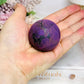 Natural Purpurite Sphere on Stand 148g