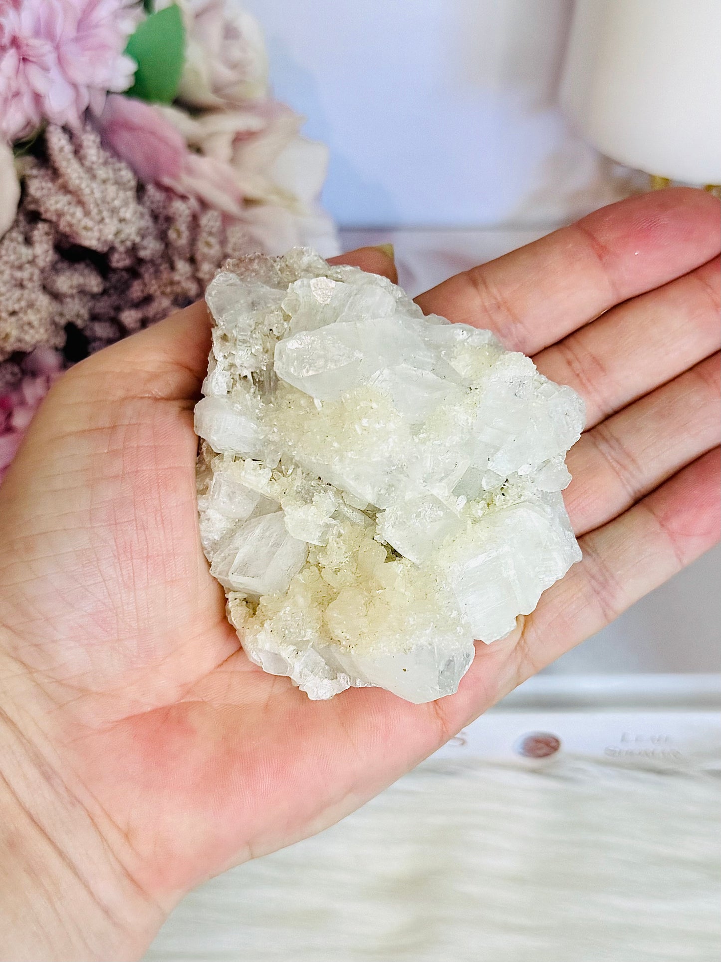 Natural Apophyllite Cluster 8cm