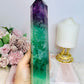 Large Watermelon Fluorite Chunky Tower 22cm 904g