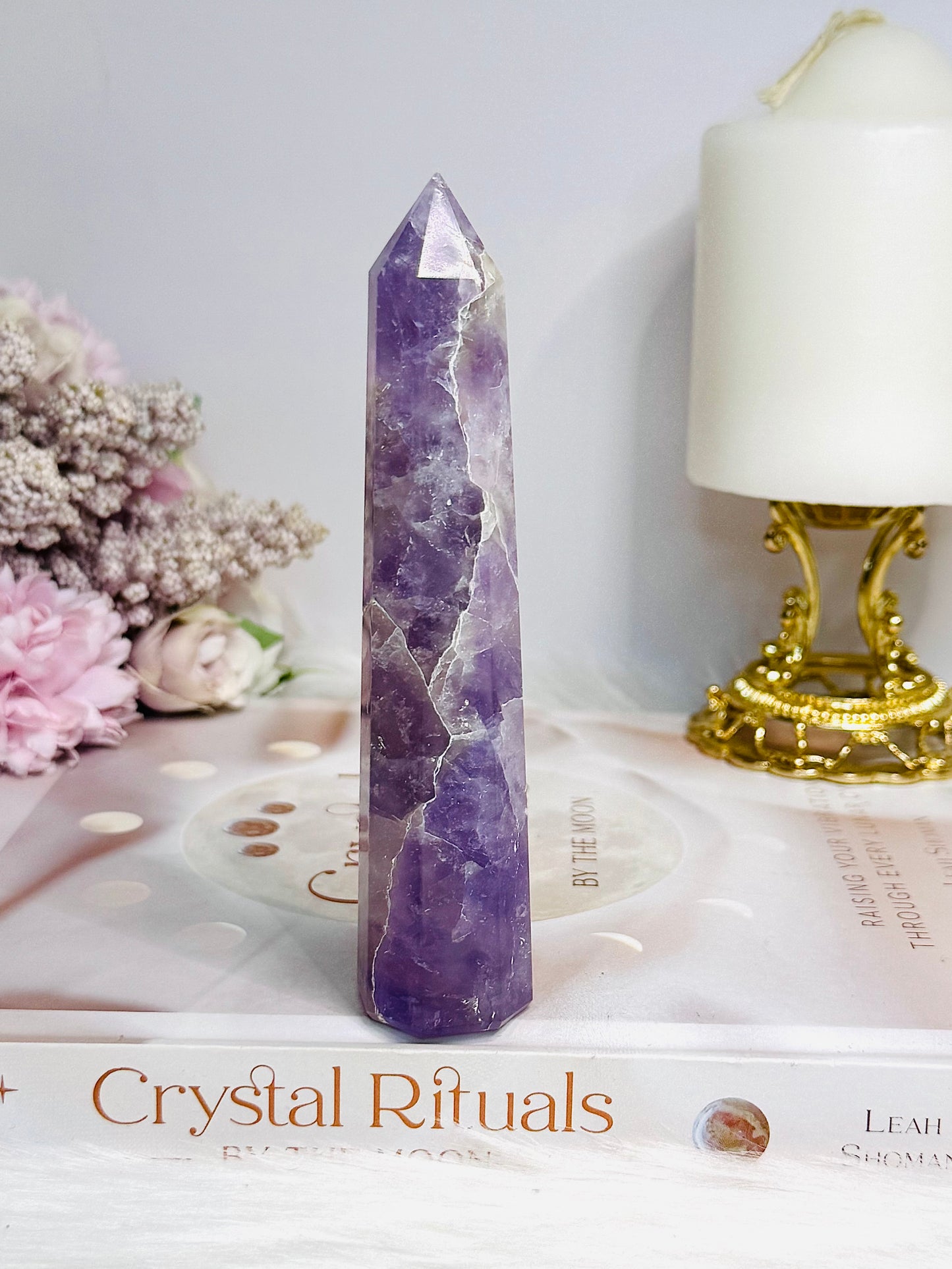 Amethyst Tower 12.5cm