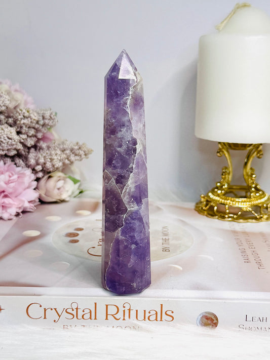 Amethyst Tower 12.5cm