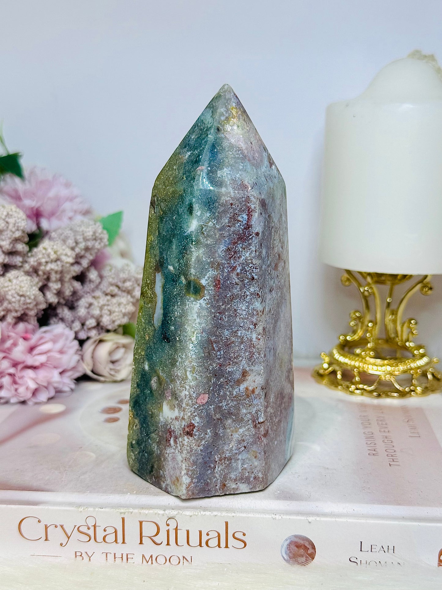 Ocean Jasper Chunky Tower 14cm 675g