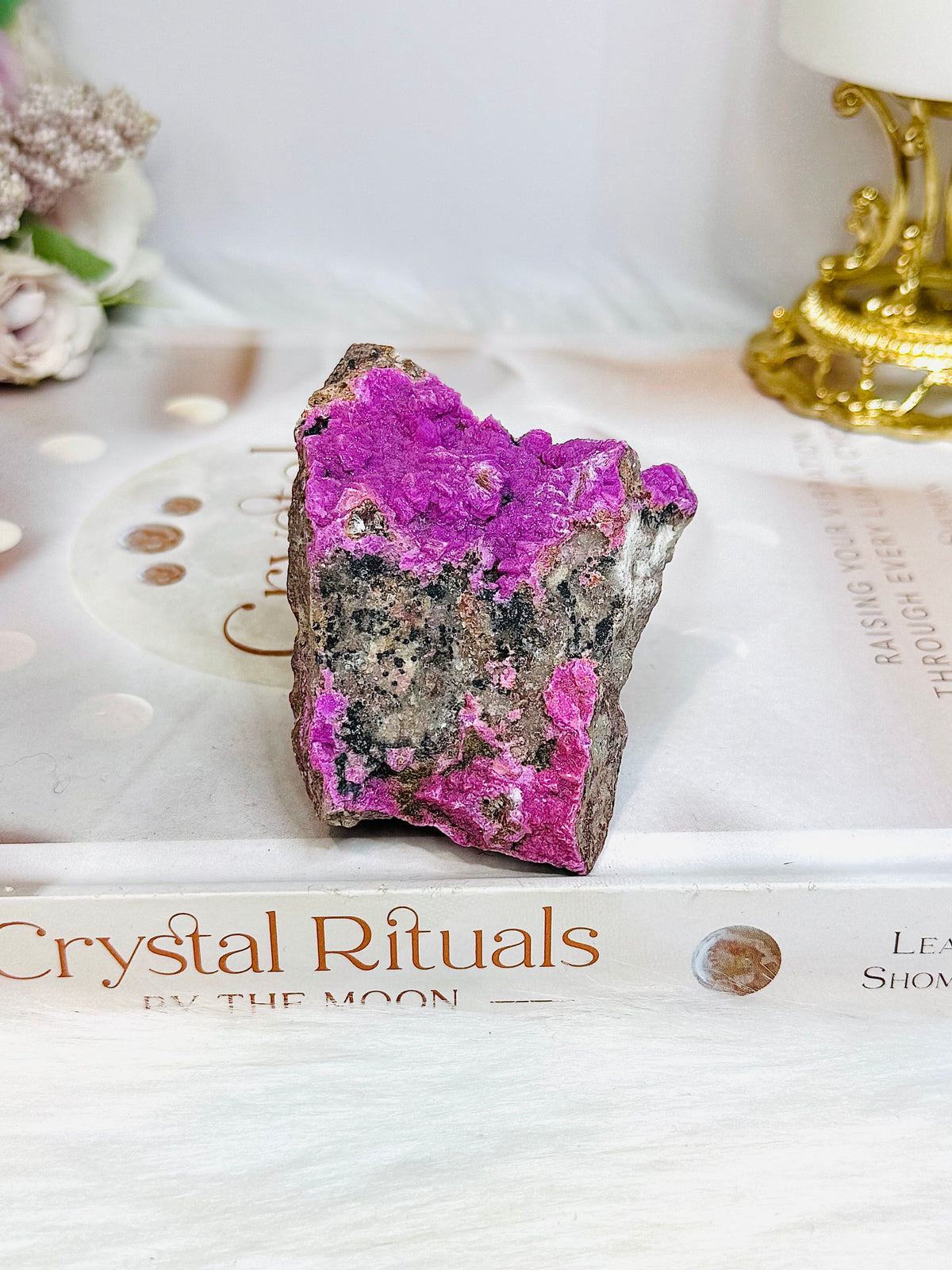 Natural Pink Cobaltian Calcite Specimen 125g