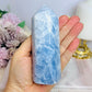 Blue Calcite Large Chunky Tower 12cm
