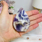 Chevron | Dream Amethyst Flame | Freeform 7.5cm
