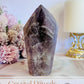 Sacred Rare Stone ~ Divine Large Chunky Super Seven Carved Tower From Brazil 12cm 391grams