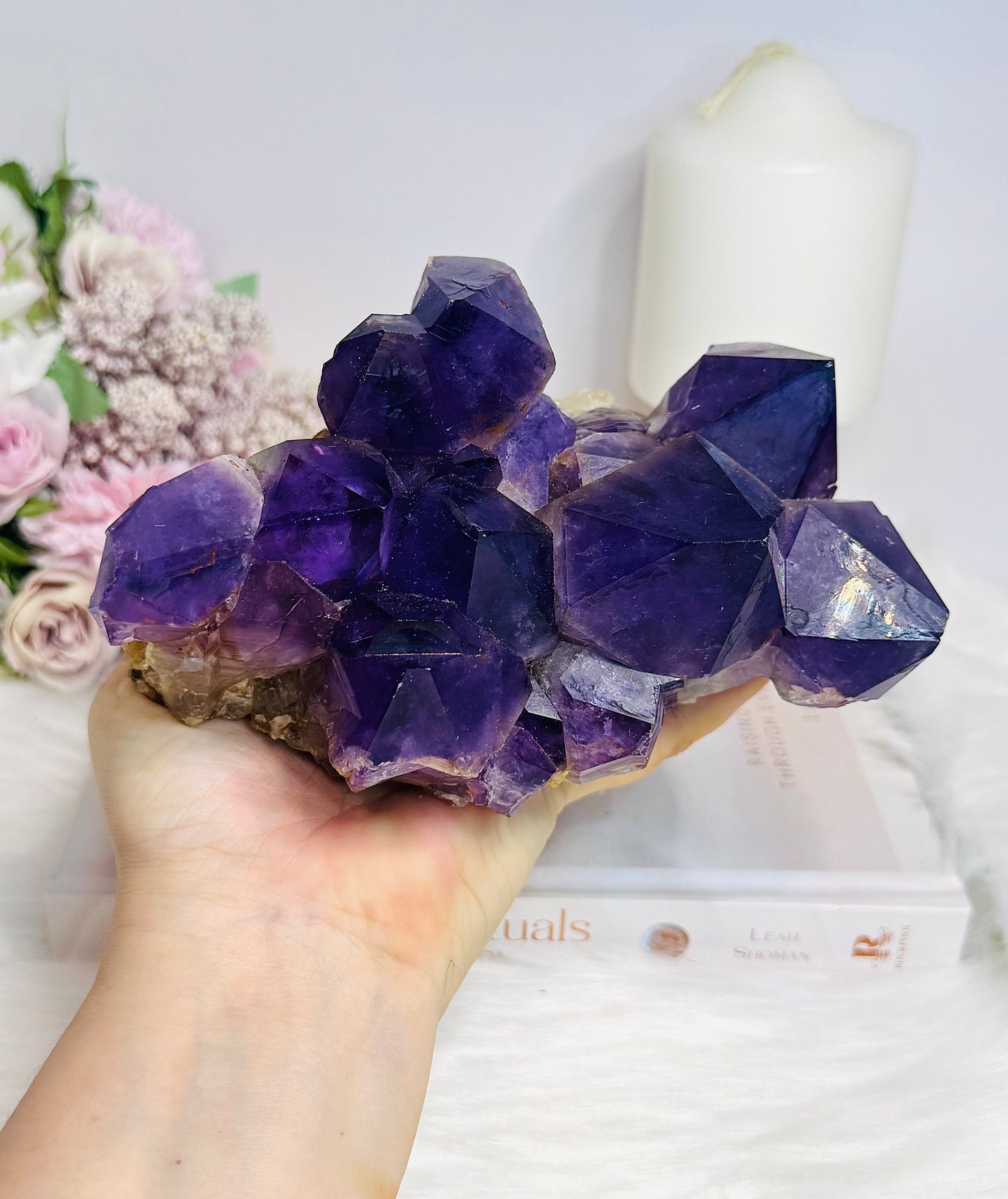 Large Natural Amethyst Cluster 1.5KG