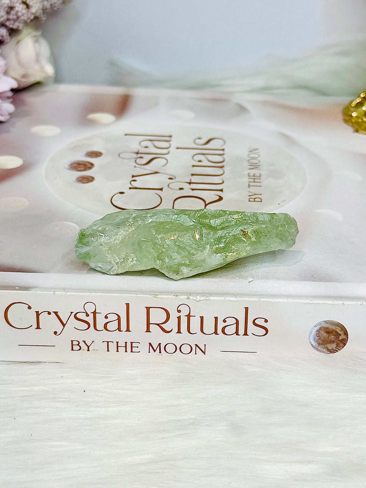 Natural Prasiolite | Green Amethyst Specimen 7cm