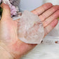 Clear Quartz Polished Freeform with Rainbows 234g